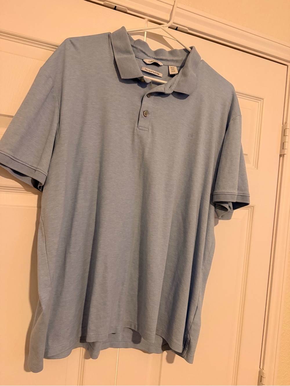 Calvin Klein Pale Blue Men’s Polo
